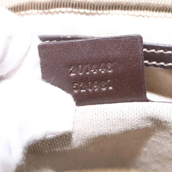 GUCCI GG Supreme Shoulder Bag PVC Beige Gold 201448 Auth ep11234 - Picture 12 of 16